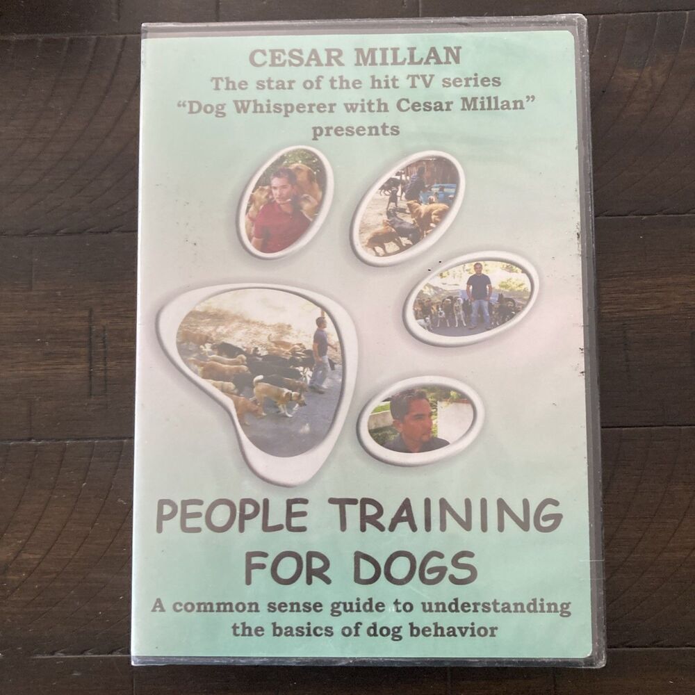 DVD Cesar Millan People Training for Dogs Basics Behavior NEW FACTORY SEALED